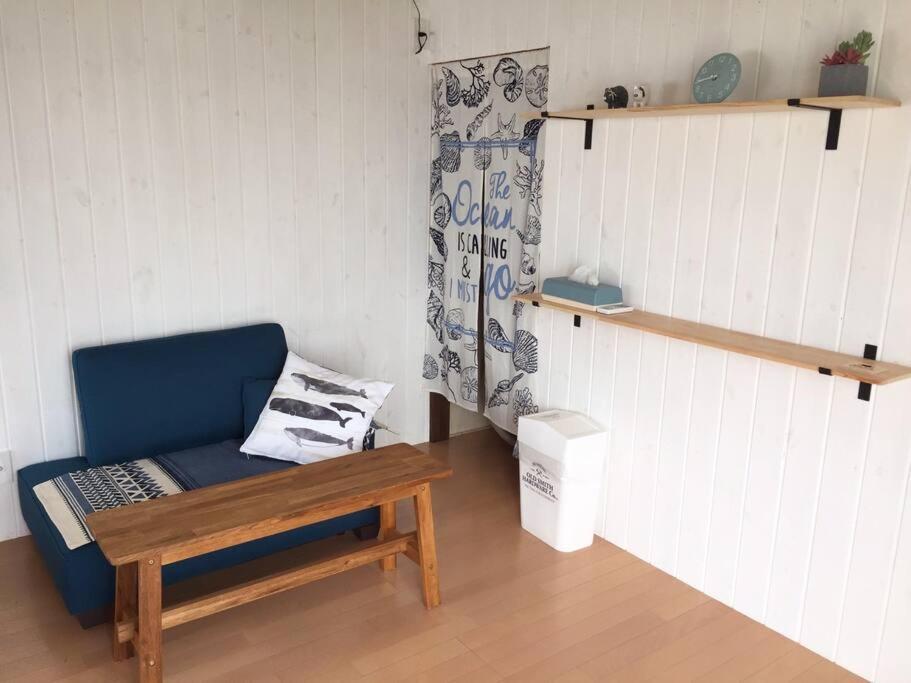 佐渡 ビーチまで0分 1客のみ オーシャンビュー Beach Side House ウッドデッキ Sado Bagian luar foto